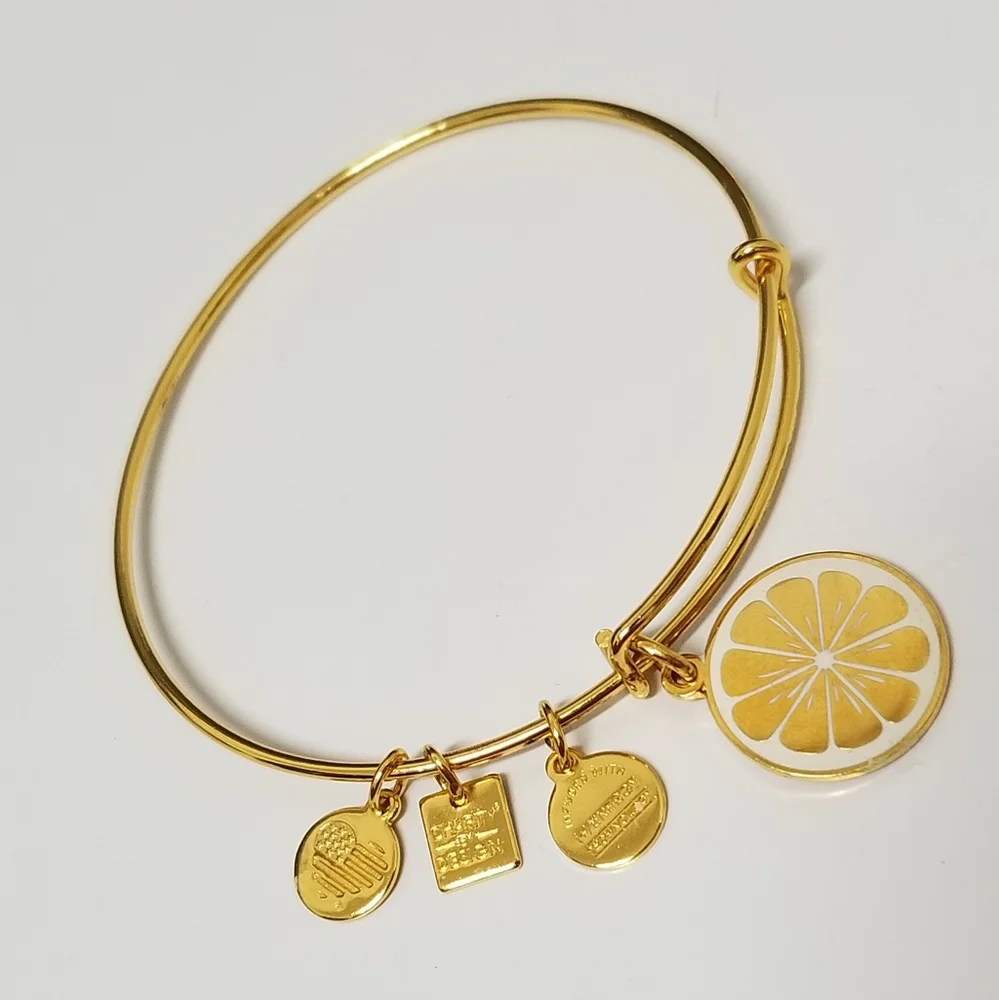 ALEX + ANI Charity by Design 2015 Zest For Life Bangle Bracelet - Picture 2 of 6